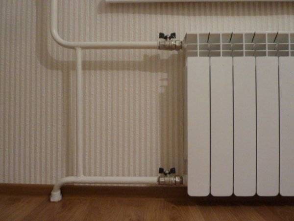 Установка биметаллических радиаторов отопления