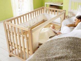 Стандартные размеры детской кроватки