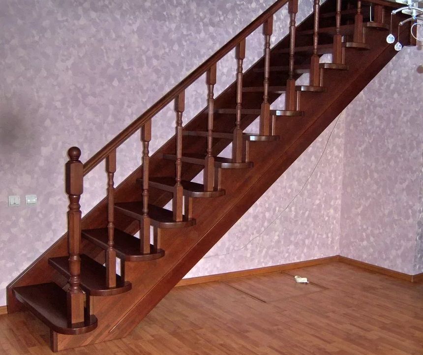 Фото Прямых Лестниц В Частном Доме