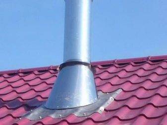 Вывод вентиляции на крышу частного дома