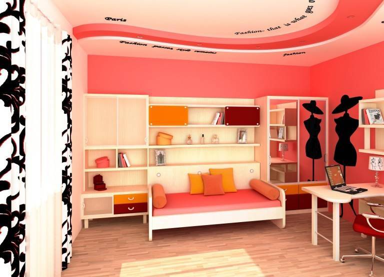 Комната для девочки подростка – дизайн фото