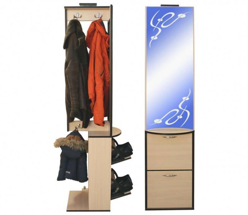 Как подобрать шкаф-вешалкау в прихожую - выбор материала и компановки мебели