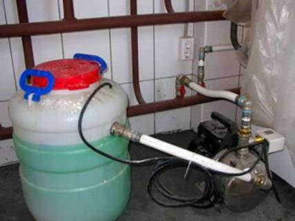 Незамерзайка для системы отопления частного дома