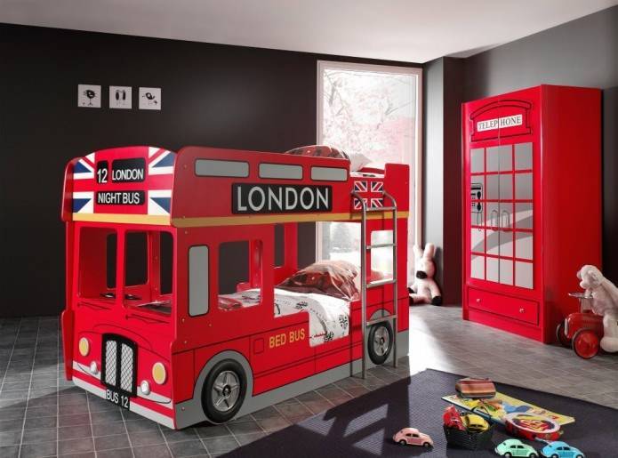 Детская комната в лондонском стиле