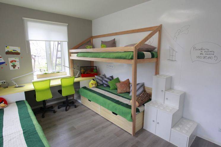 Планировка детской комнаты 15 18 20 кв м – варианты фото