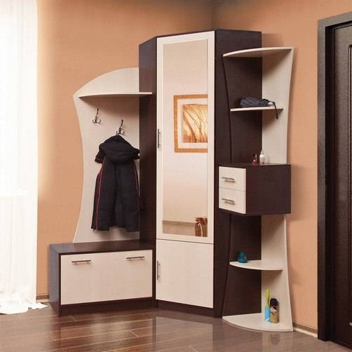 Как подобрать шкаф-вешалкау в прихожую - выбор материала и компановки мебели
