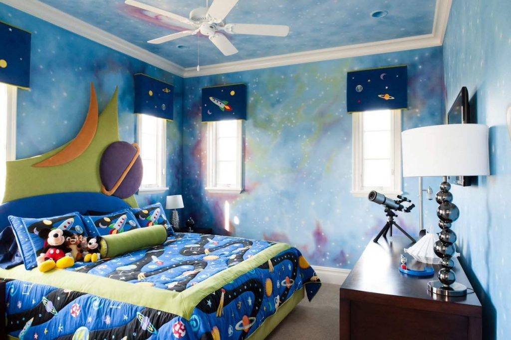 Спальня для мальчика - варианты дизайна и фото