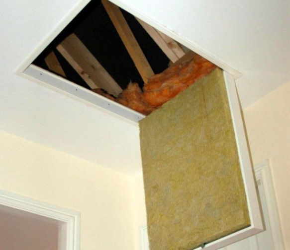 Особенности люков в потолке из гипсокартона