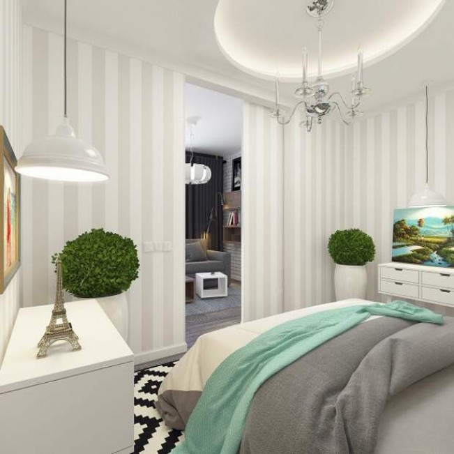 Современный дизайн квартиры кв м с элементами luxury