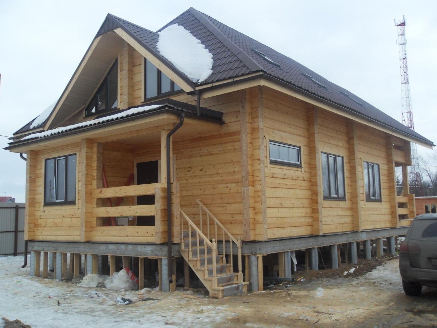 Типы фундаментов для деревянного дома
