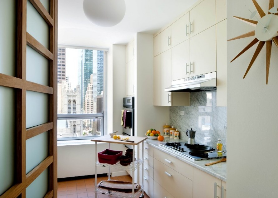 Дизайн кухни в однокомнатной квартире: рекомендации по обустройству
