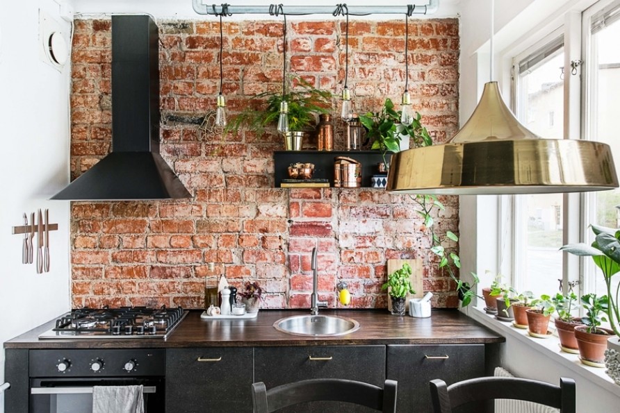 Дизайн кухни в однокомнатной квартире: рекомендации по обустройству