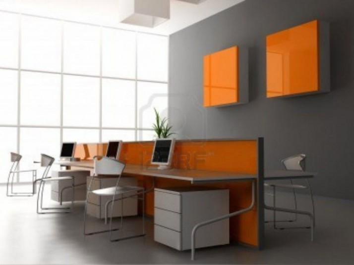 Дизайн маленького офиса в современном стиле