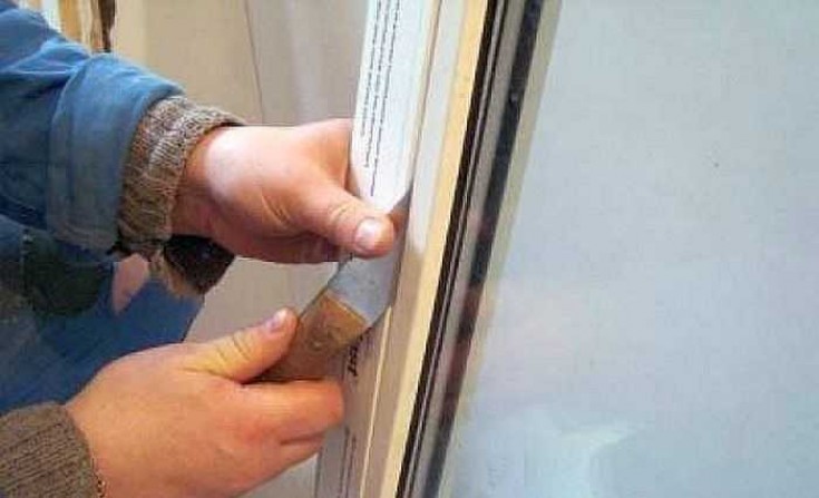 Как снять/установить створку пластикового окна