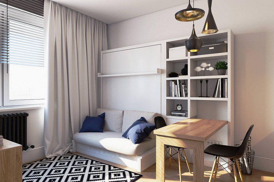 Как оформить разные комнаты в интерьере маленькой квартиры