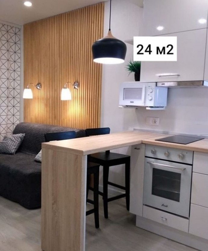 Стильный дизайн маленьких квартир от до кв. м.