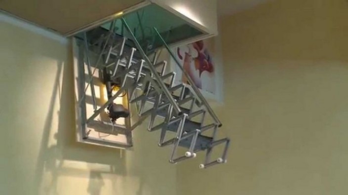Виды чердачных лестниц