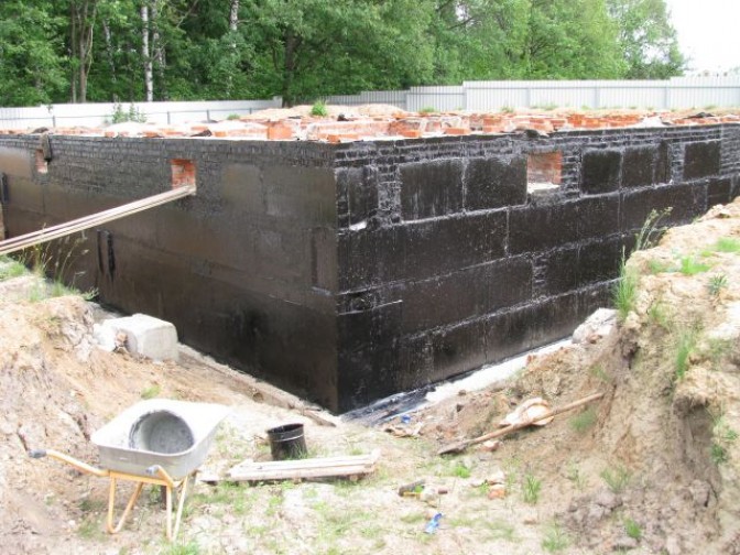 Строительство цокольного этажа из фундаментных блоков – Тел.: (506-31-42