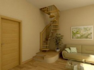 Компактная лестница на второй этаж: варианты установок и основные расчеты