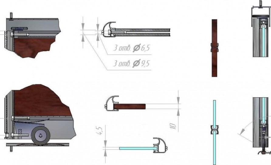 Конструкция и разновидности раздвижной системы дверей для встраиваемого шкафа-купе