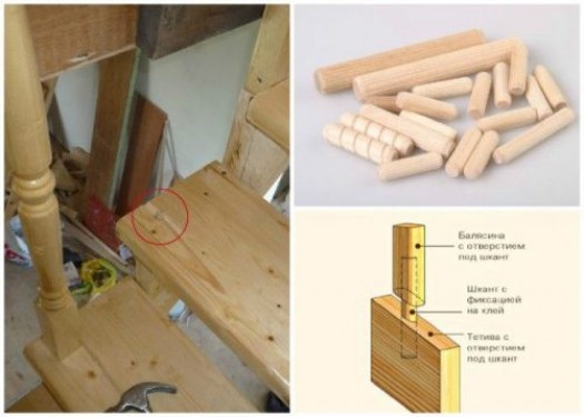 Особенности крепления деревянных балясин к поверхностям