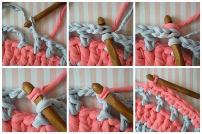 Как сделать напольный коврик крючком: мастер-класс для любительниц вязания