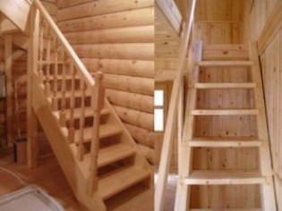 Особенности лестниц из древесины