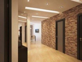 Применение декоративного отделочного камня в интерьере квартиры