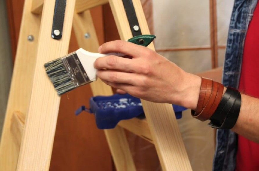 Лестница-стремянка из дерева своими руками ‒ Обработка материала