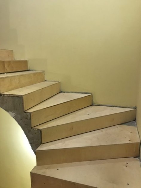   Ошибки при облицовке бетонных лестниц