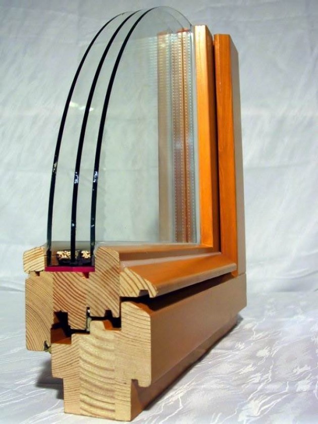 Описание и особенности деревянных окон со стеклопакетом