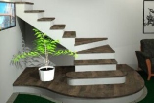 Какие параметры учитываются при расчете лестницы из бетона?