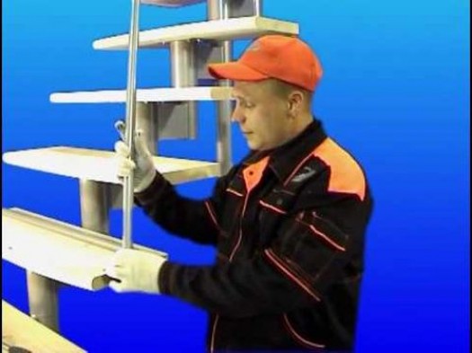 Изготовление модульной лестницы своими руками