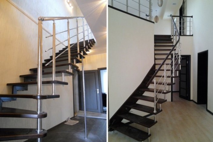Классификация металлических лестниц