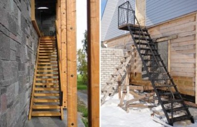 Компактные и практичные чердачные лестницы