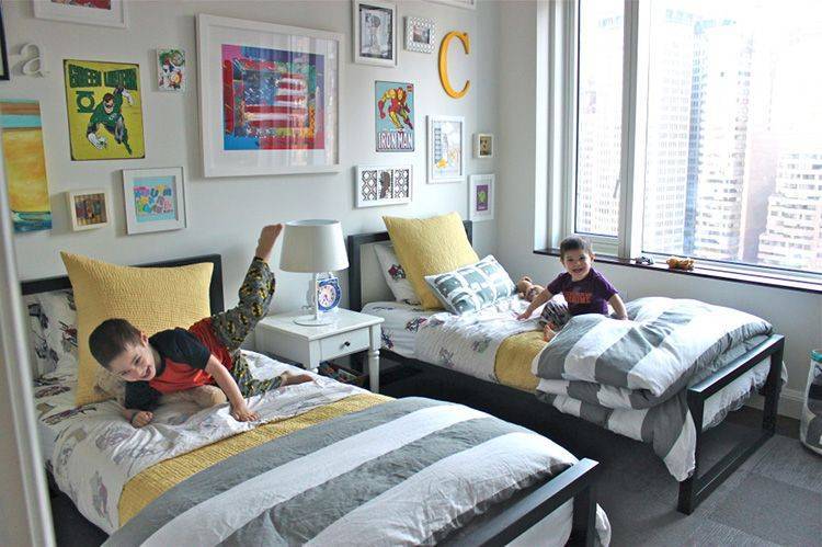 Детские для двух мальчиков, фото готовых идей для комнаты