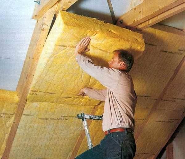 Как утеплить потолок чердака характеристика материалов