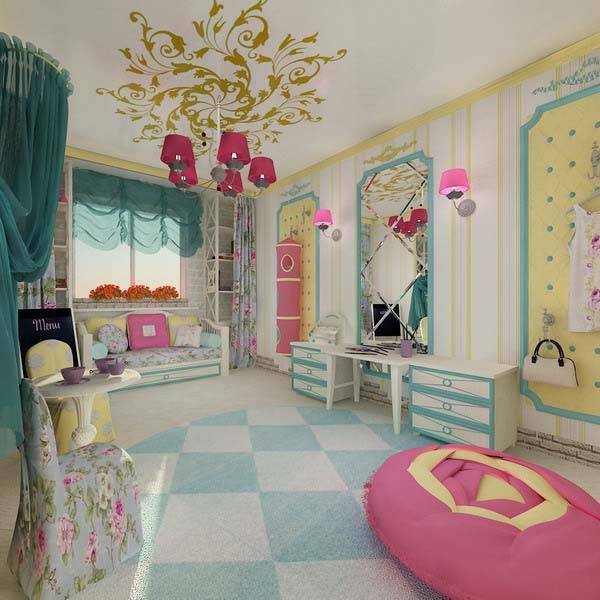 Идеи детской комнаты для мальчика и девочки