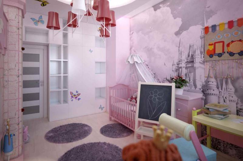 Дизайн комнаты для девушки в современном стиле – фото