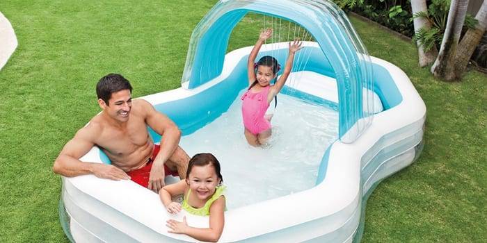 Как выбрать детский надувной бассейн