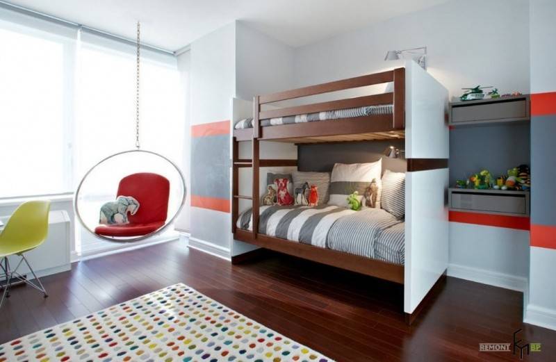 20 гениальных идей для правильного обустройства спальни с двухъярусной кроватью
