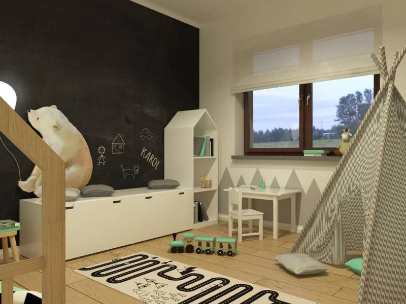 Детская комната в лондонском стиле