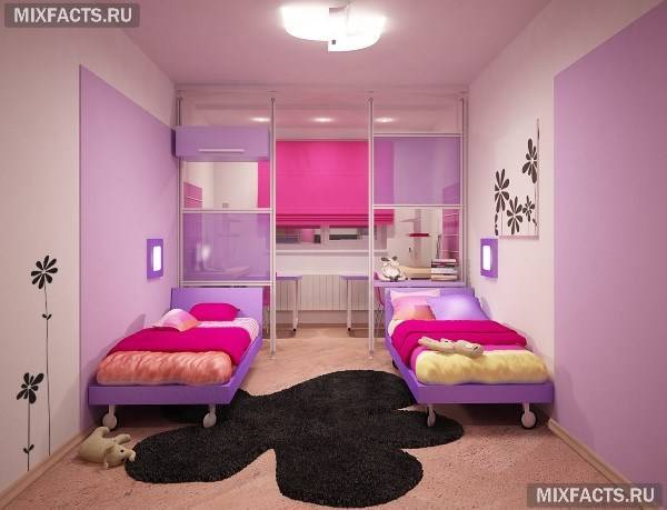 Дизайн интерьера детской комнаты для двух мальчиков