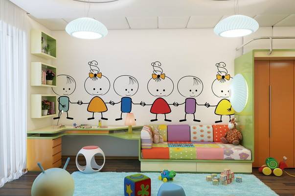 Как покрасить стены в детской комнате: выбор материала и цвета, подготовка основания и покраска