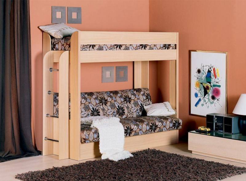 20 шикарных идей как двухъярусная кровать может сэкономить место в квартире                                            21 фото