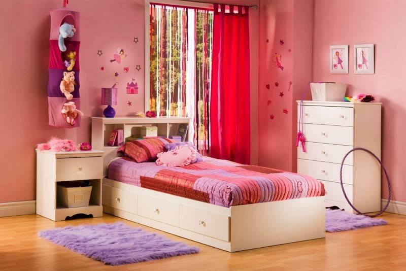 Маленькая детская комната – фото основы дизайна