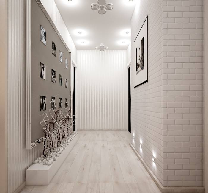 Освещение в коридоре - какие светильники лучше стили и коррекция