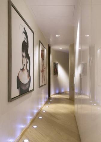 Отделка коридора в квартире: фото дизайнов и пошаговая отделка декоративным камнем