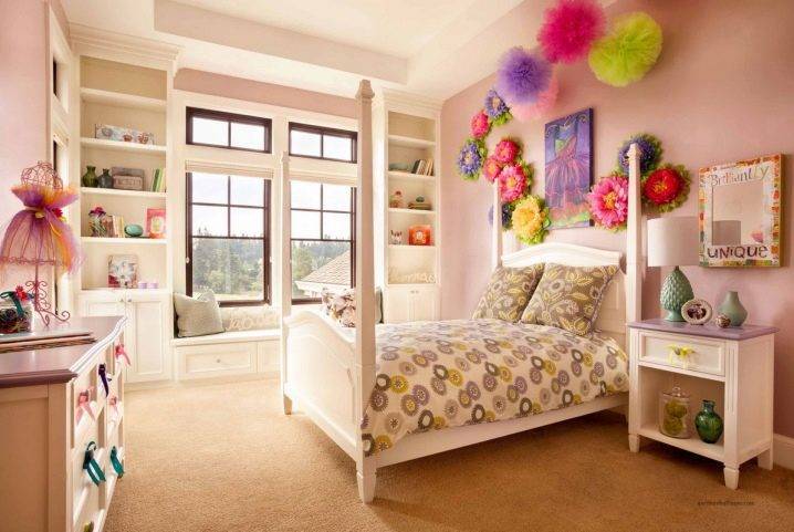 Дизайн комнаты для девочки подростка 13-14 лет – фото