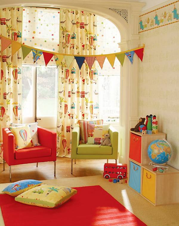 Как выбрать шторы в детскую комнату